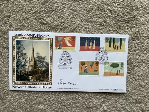GB 1996 900th Anniversary Norwich Cathedral & Diocese Benham First Day Cover