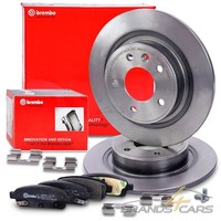Brembo Bremsscheiben 292+BELÄGE Hinten FÜR Chevrolet Cruze Opel Astra J Zafira C