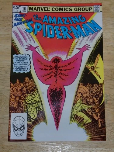 Amazing Spider-Man Annual 16 1st Monica Rambeau Marvels High Grade Marvel Comics