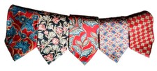 5 VTG 1990s CHRISTIAN DIOR MONSIEUR Retro & Bold Silk Ties! Made in USA WPL 125