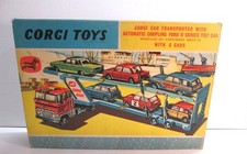 Corgi Toys, Gift Set 48, Ford Car Transporter & 6 Car's, rare Original,