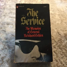 The Service The Memoirs Of General Reinhard Gehlen Spy Biography Book 1972