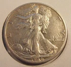 Photo of a 1936-S Walking Liberty Half Dollar from an eBay listing that sold on Jan 9, 2026