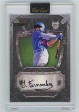 2024 Wild Card Matte Premium #WWA-YF Yeiner Fernandez Black Ink Auto #/12