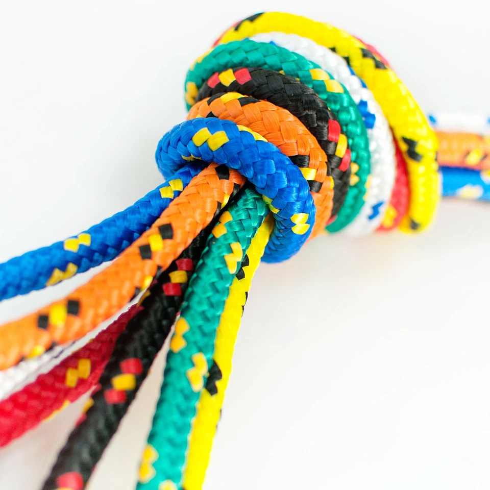 DQ-PP Polypropylen Seil verschiedene Farben 2 & 18 mm Meter Tauwerk Tauseile 10 - 50 m