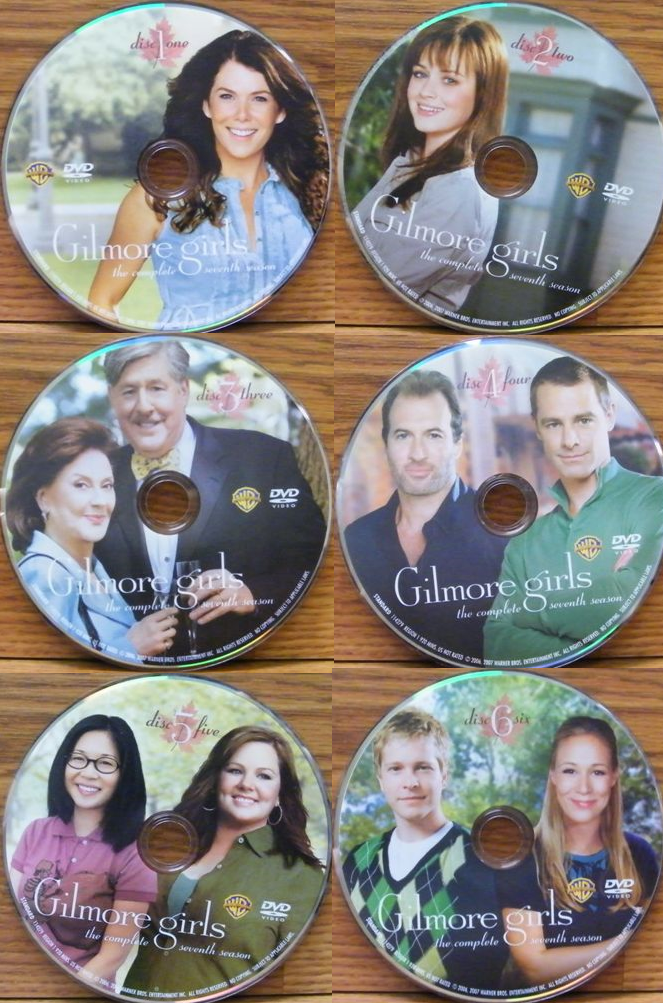 Individual Replacement DVD Disc Only For Gilmore Girls Season 7