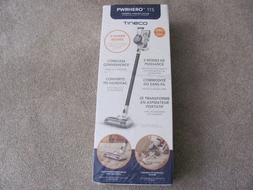 Tineco PWRHero 11S 3-Mode Powerful Cordless Stick Vacuum VA114500US Black/White