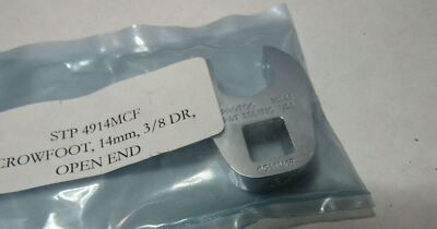 Proto 4914MCF USA 3/8'' Drive 14MM Crowsfoot OPEN END Wrench   USA         a093 j