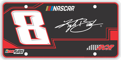 Race Plates Signature Series #8 Kyle Busch License Plate SS0823LEN