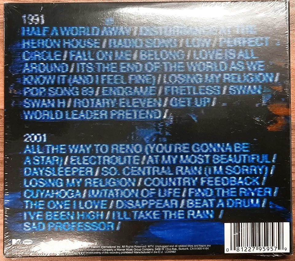 R.E.M. unplugged 1991 + 2001 + MTV + THE COMPLETE SESSIONS + Doppel-CD +NEU/OVP - Bild 2 von 2