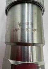 DNP ANV-16-16C -NPT Steel 1" Poppet Style Quick Coupler 1" NPT 0819