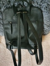 neu...Lederoptik Rucksack / Tasche.....schwarz...71