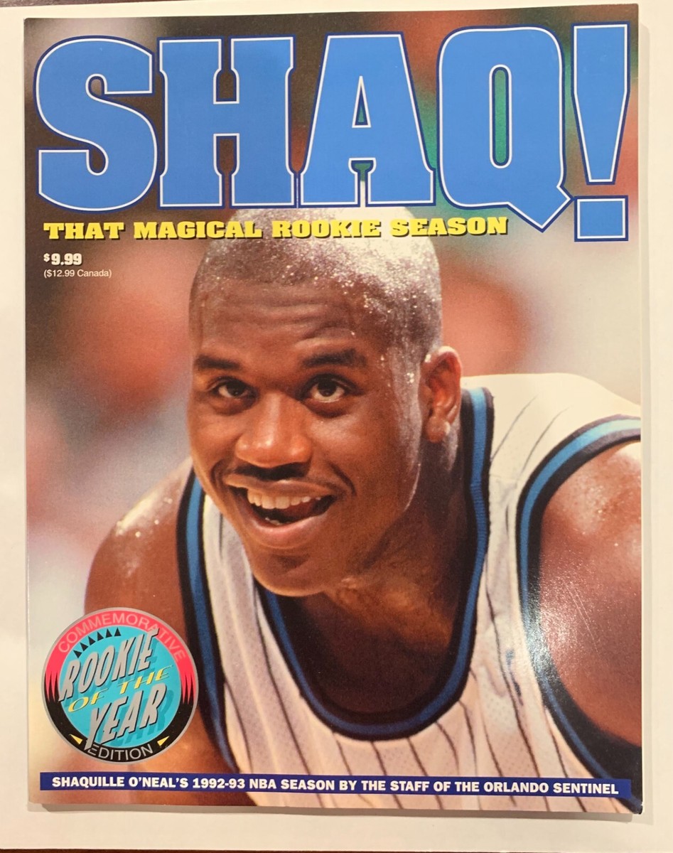 SHAQ! That Magical Rookie Season SHAQUILLE O'NEAL 1992-93 ORLANDO