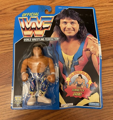 1993 WWF Hasbro Marty Jannetty Figure Series 10 MO...