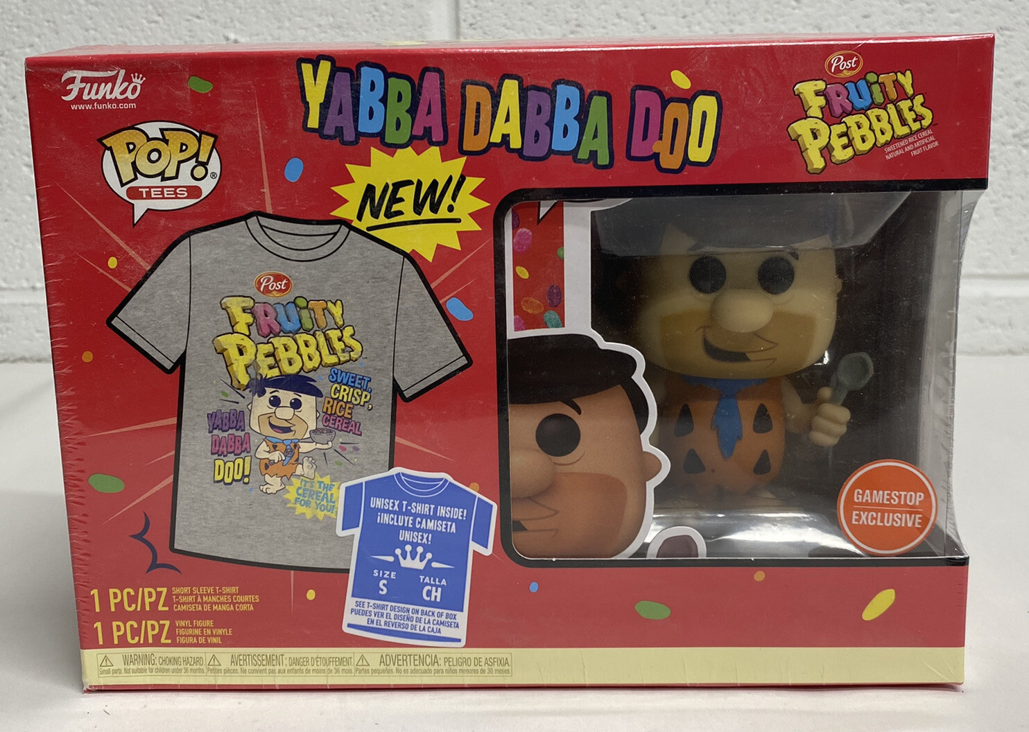 Fruity Pebbles Yabba Dabba Doo Funko Pop / Tees 2021 eBay