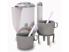 White,500ml,12V Kettle Kit cups,Car,Boat,Van,hot,water,tea,coffee,soup,baby