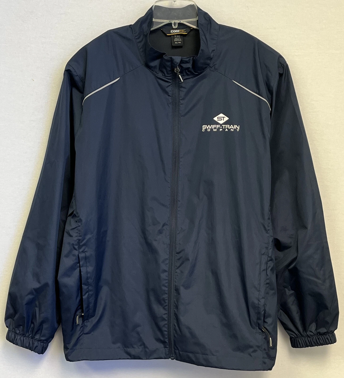 Swiff-Train Company - Windbreaker Men's XL Navy Blue by Core365 NEVER WORN
