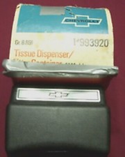 1970 Nos Chevrolet 993920 Tissuelitter Box Dispenser Chevelle Ss Nova Impala