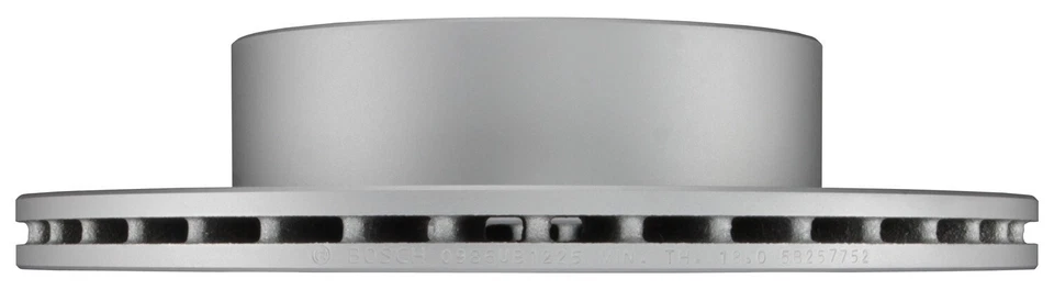 Rotor de freno de disco delantero Bosch QuietCast para camioneta Toyota 1986-1995 Foto 3 de 3