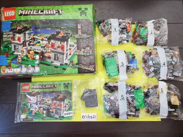 エッセンシャルズ 未使用 未開封品 Lego マインクラフト 16 ザ フォートレス The Fortress 要塞 感謝価格 Greenzonwheelz Com