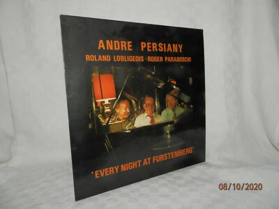 ANDRE PERSIANY every night at furstemberg LP 33tours OPEN OP06 France 1977