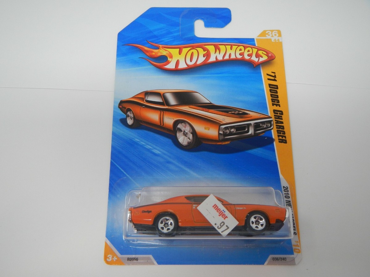 Hot Wheels 2010 New Models '71 Dodge Charger Orange (1) | eBay