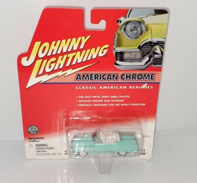 1953 BUICK SUPER CONVERTIBLE     2001 JOHNNY LIGHTNING AMERICAN CHROME  1:64