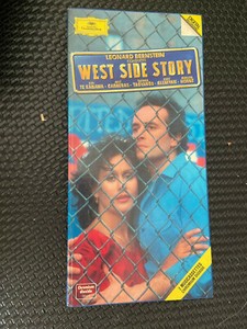 West Side Story Bernstein Audio Cassette recording and booklet.