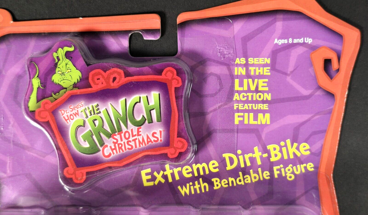 Dr. Seuss How The Grinch Stole Christmas Extreme Dirt-Bike With