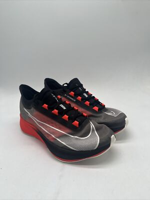 Nike Zoom Fly 3 NYC Marathon Black/Bright Crimson CT1514-001 Men's Size 4