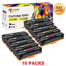 CRG 054H Toner for Canon 054 ImageClass MF642Cdw MF641CW MF644CDW LBP622Cdw LOT