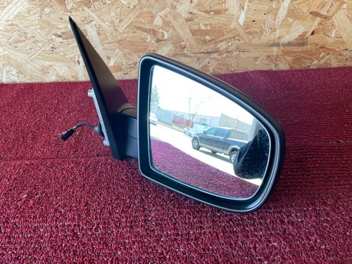 BMW E70 X5 RIGHT SIDE DOOR MIRROR HEATED AUTO DIM FOLD CAMERA GRAY A52 OEM 114MK