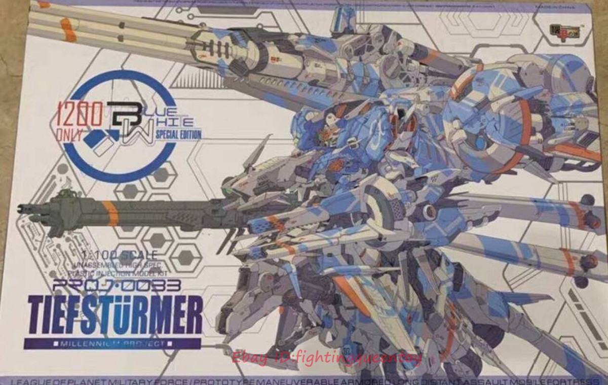 Mechanicore PROJ-0033 Deep Striker Gundam 1/100 Assembly Toy Blue