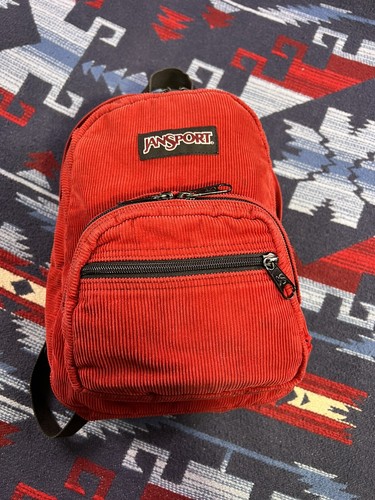 jansport mini backpack corduroy