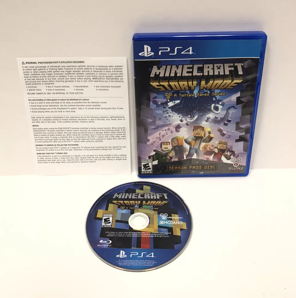 Minecraft: Story Mode - Season Pass Disc for Sony PS4