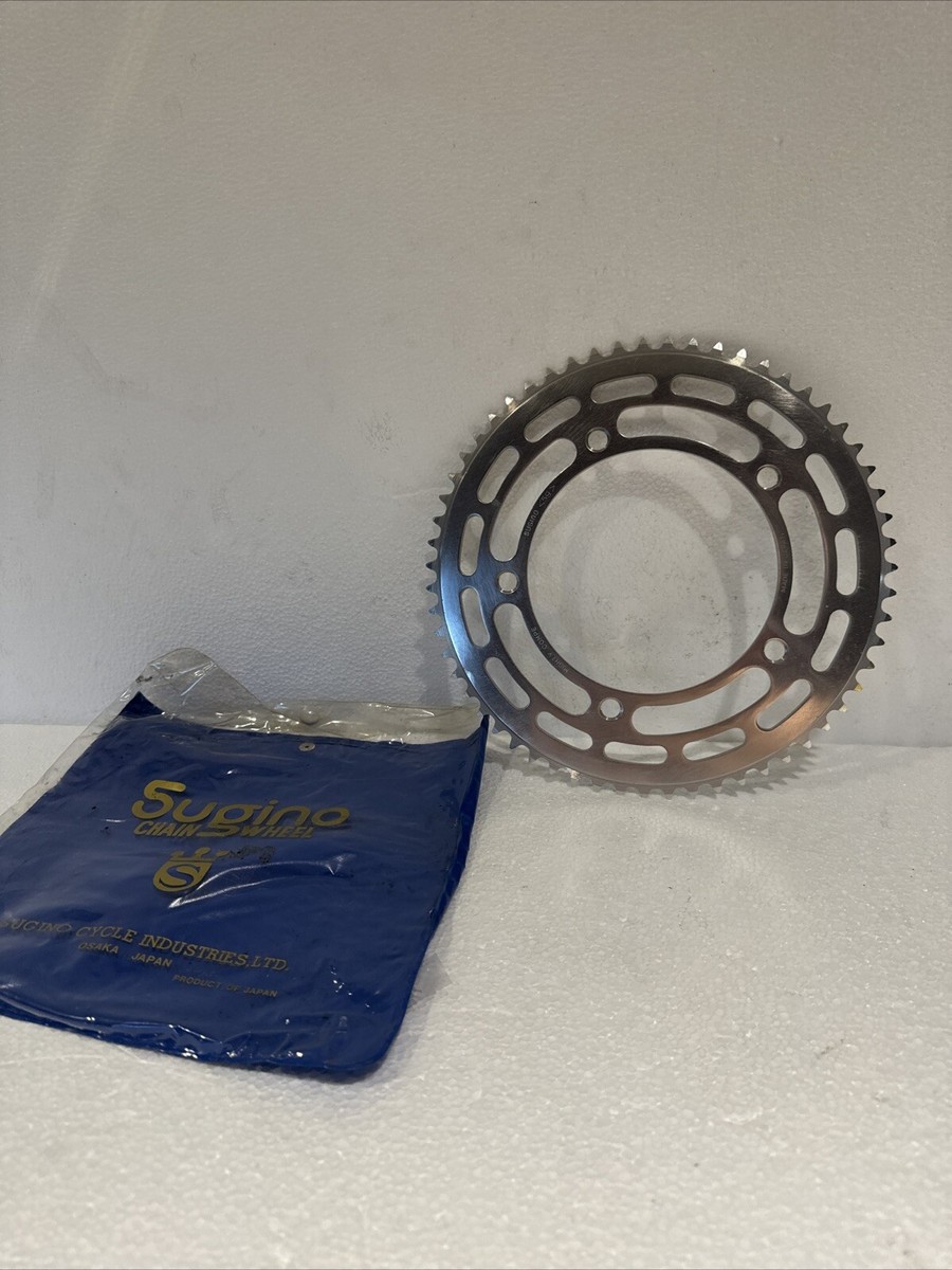 Vintage Sugino Mighty Competition 48T Chainring – Aluminum, 5-Arm