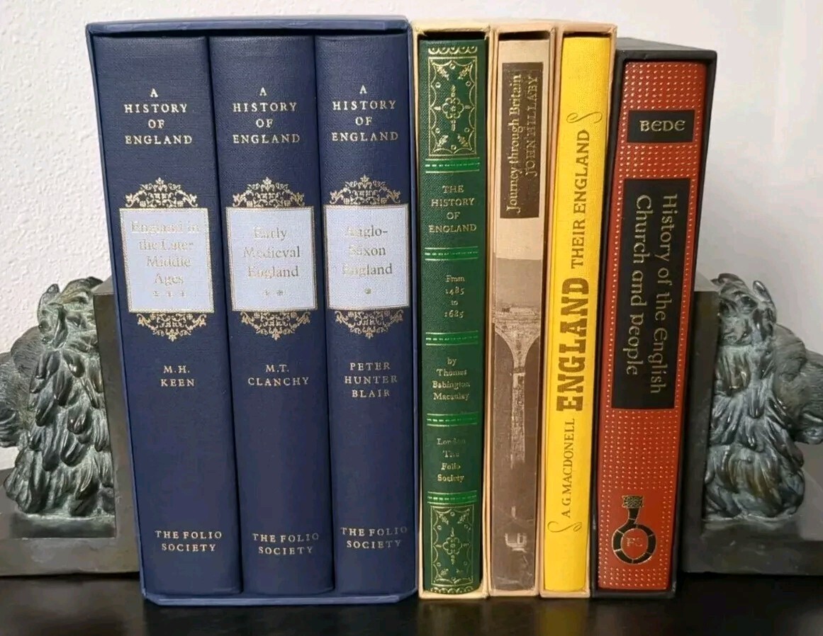 Folio Society English England History Lot Anglosaxon Medieval