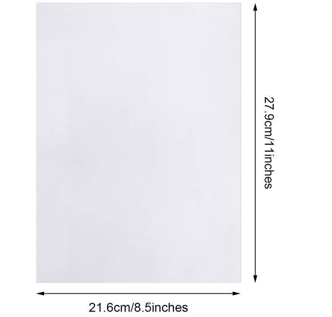 200 Sheets Tracing Paper 8.5 x 11 inches Artists Tracing Paper White Trace Trans