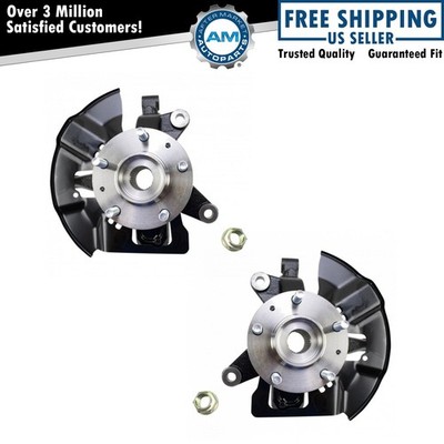 Front Wheel Bearing & Hub Assembly with Knuckle Pair for Mazda CX-9 CX-7