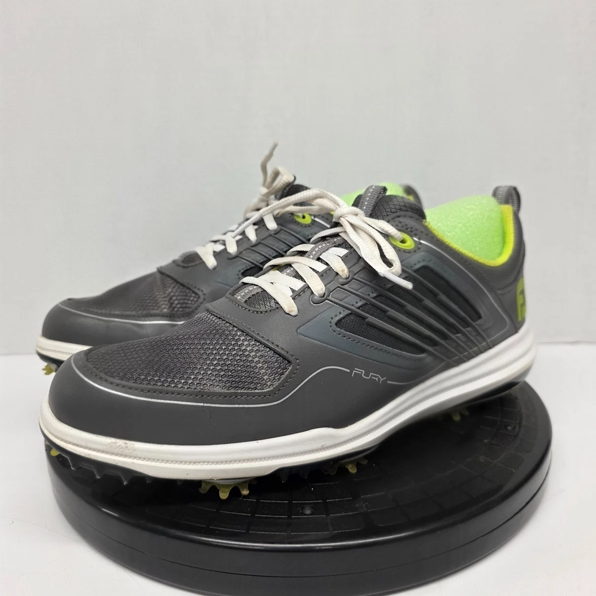 FOOTJOY Hyperflex FTF 2.0 Green Soft Spikes 51039 Golf Shoes Men\'s Size 9.5W Wide Golf Shoes US Size 9.5 for Men for sale | eBay main image 2