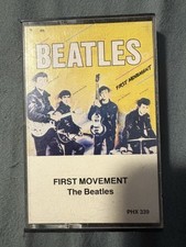 The Beatles First Movement Early Release phx 339 Cassette Tape - Tested
