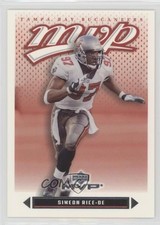 2003 Upper Deck MVP Simeon Rice #4 0q3
