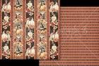 Graphic45 SIT FOR A SPELL (1 PC) 12x12 Scrapbooking Paper HALLOWEEN