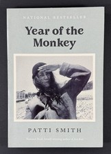 Product Image: YEAR OF THE MONKEY Patti Smith 2020 SIGNED First Vintage Books Edition Paperback