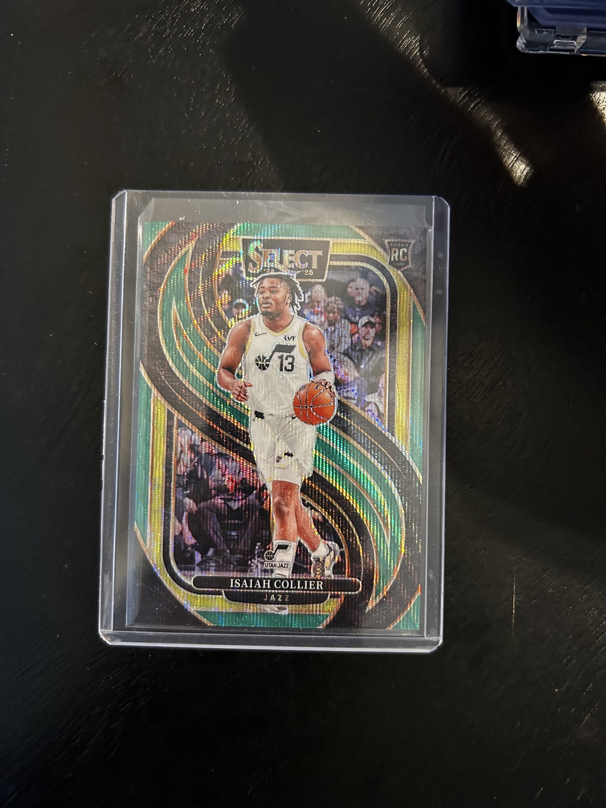2024-25 Panini Select Premier Level Isaiah Collier #178 Green Wave Prizm /50 RC