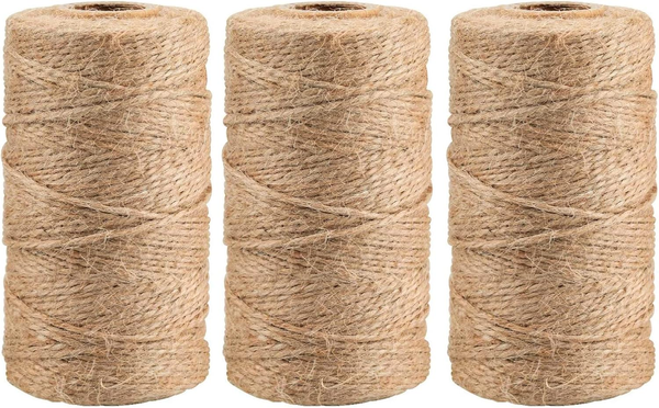 Garten Juteschnur, 1Mm Braun Dekokordel, Jute BastelschnurfüR Diy, Garten, Baste-image