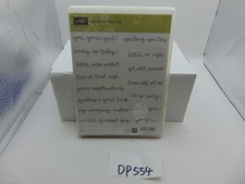 Stampin Up  GREATEST GREETINGS  15 Stamps Set- Mixed Sayings/Theme New