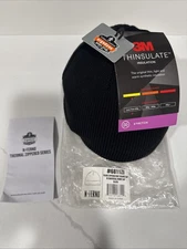 ERGODYNE WORK  GEAR, N-FERNO, BLACK ZIPPERED KNIT BEANIE BUMP  CAP P/N: 6811ZL