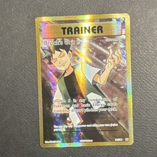 Pokémon TCG Brock's Grit 107/108 Evolutions Ultra Rare Full Art Holo English on eBay