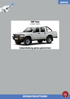 PDF VW Taro 1989-1997 Reparaturanleitung Instandhaltung Inspektion Service